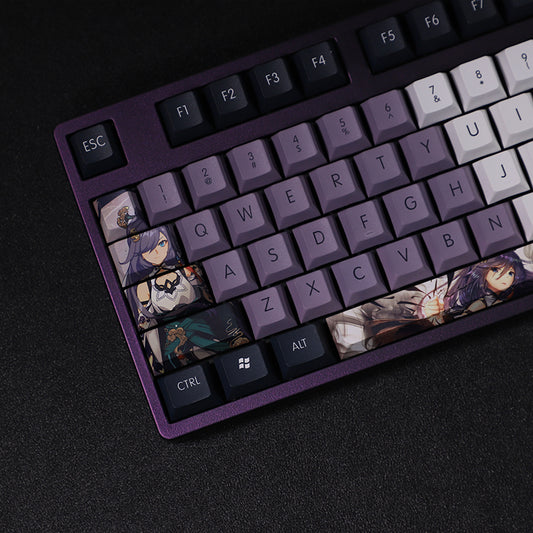 Honkai: Fu Hua Purple Keycap Set