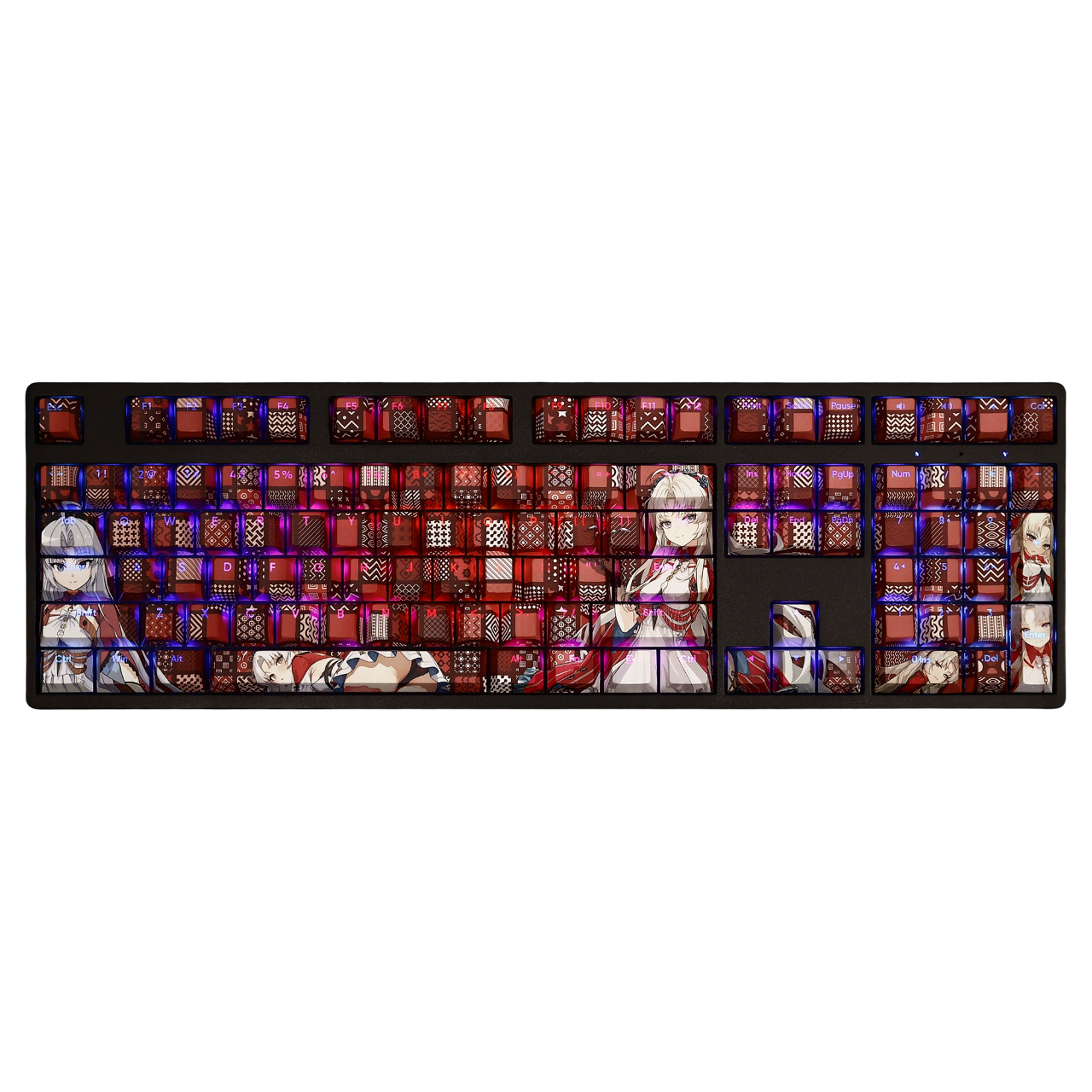 Wuthering Waves: Carlotta Backlit Keycap Set