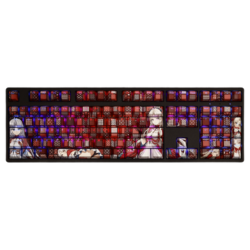 Wuthering Waves: Carlotta Backlit Keycap Set