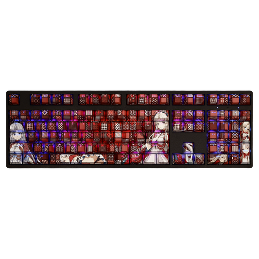 Wuthering Waves: Carlotta Backlit Keycap Set