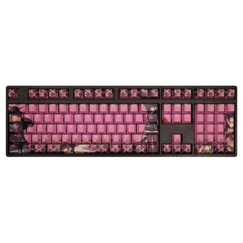 Blue Archive: Band Kazusa Pink Backlit Keycap Set