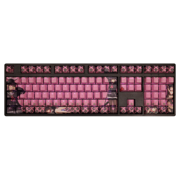 Blue Archive: Band Kazusa Pink Backlit Keycap Set