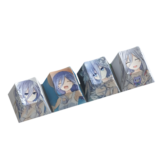 Date A Live Faces 4 Piece Sets