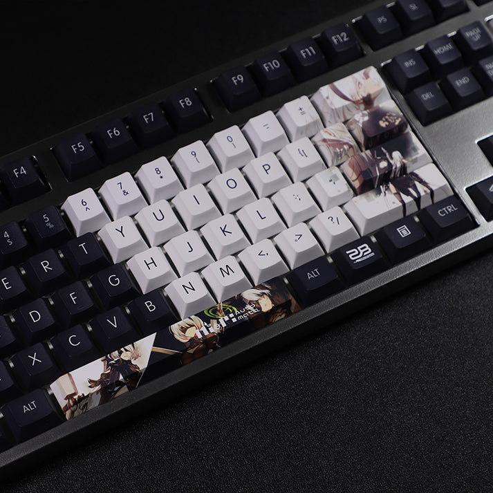 2B (NieR: Automata) Keycap Set