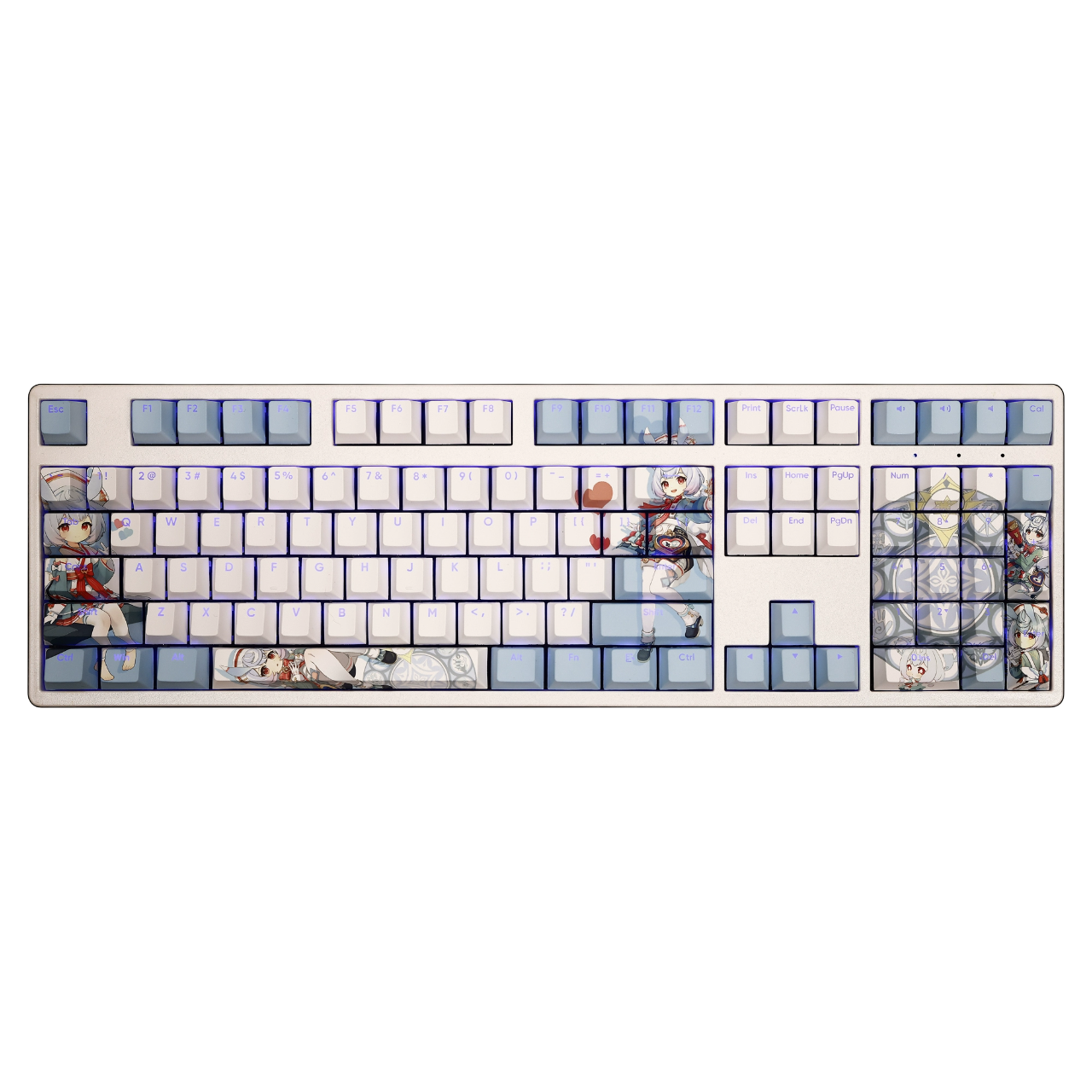 Genshin Impact: Sigewinne Backlit Keycap Set