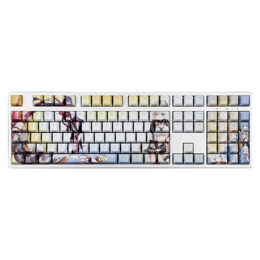 Honkai: Kiana Kaslana Backlit White Keycap Set