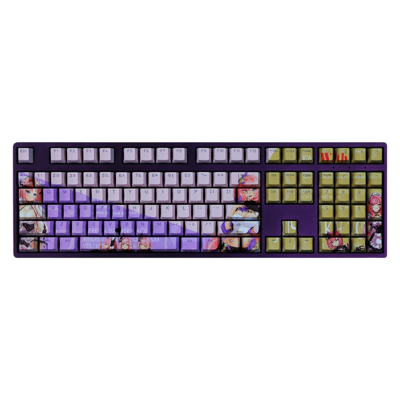 Honkai: Elysia Purple Keycap Set