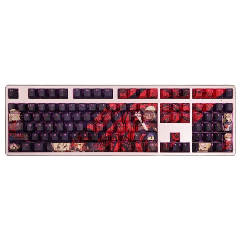 Fate: Mysterious Heroine X Backlit Keycap Set