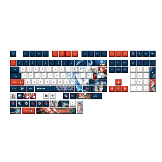 Genshin Impact: Nilou 132 Pieces Keycap Set