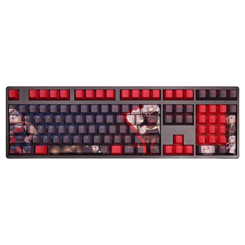 The Ryuo's Work Is Never Done!: Ginko Sora Backlit Keycap Set