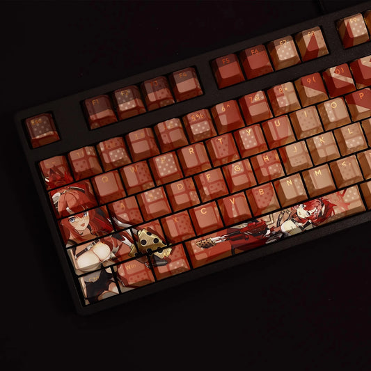 Blue Archive: Shimokura Megu Backlit Keycap Set