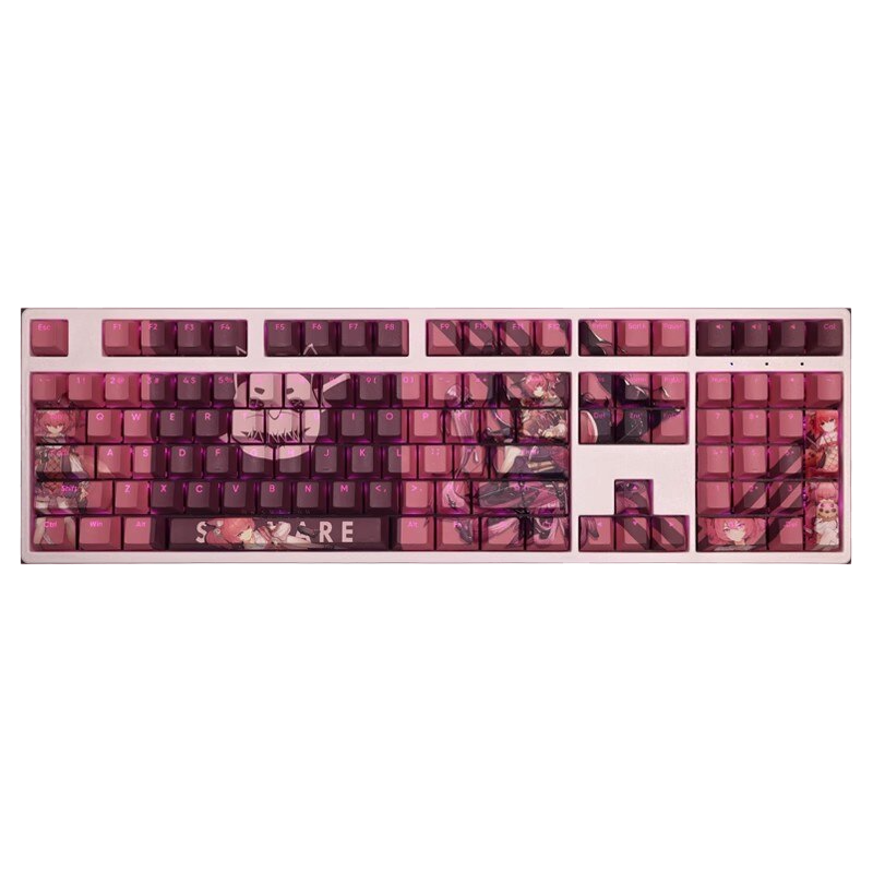 Shamare (Arknights) Backlit Keycap Set