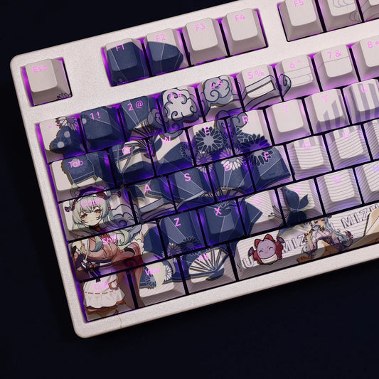Genshin Impact: Yumemizuki Mizuki Backlit Keycap Set