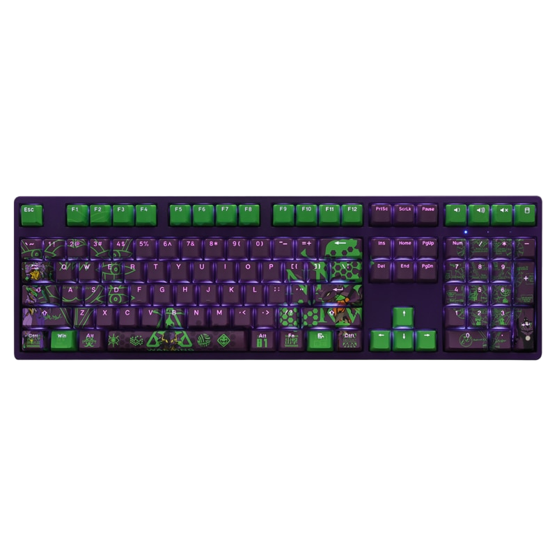 Evangelion: Unit-01 Backlit OEM Keycap Set
