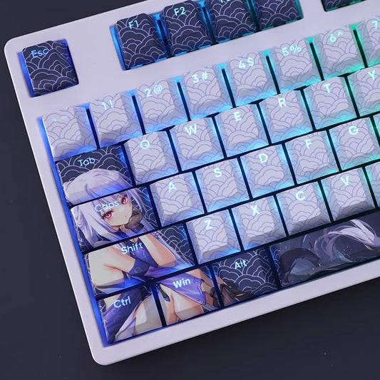 Honkai: Jingliu Backlit Keycap Set