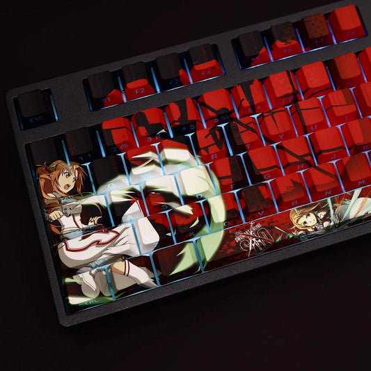 Sword Art Online: Asuna Yuuki Backlit Keycap Set
