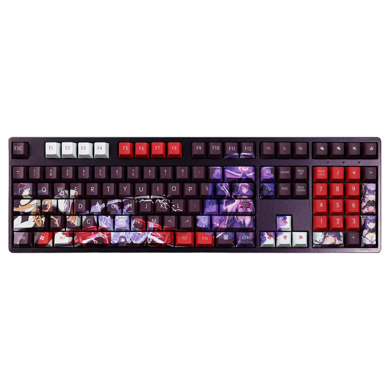 Genshin Impact: Raiden Shogun Brown Keycap Set