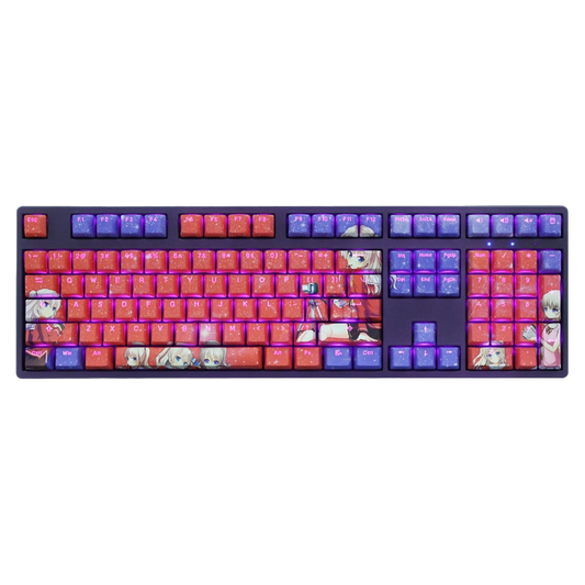 Charlotte: Nao Tomori Backlit Pink Keycap Set