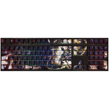 Honkai: Herta Black Backlit Keycap Set