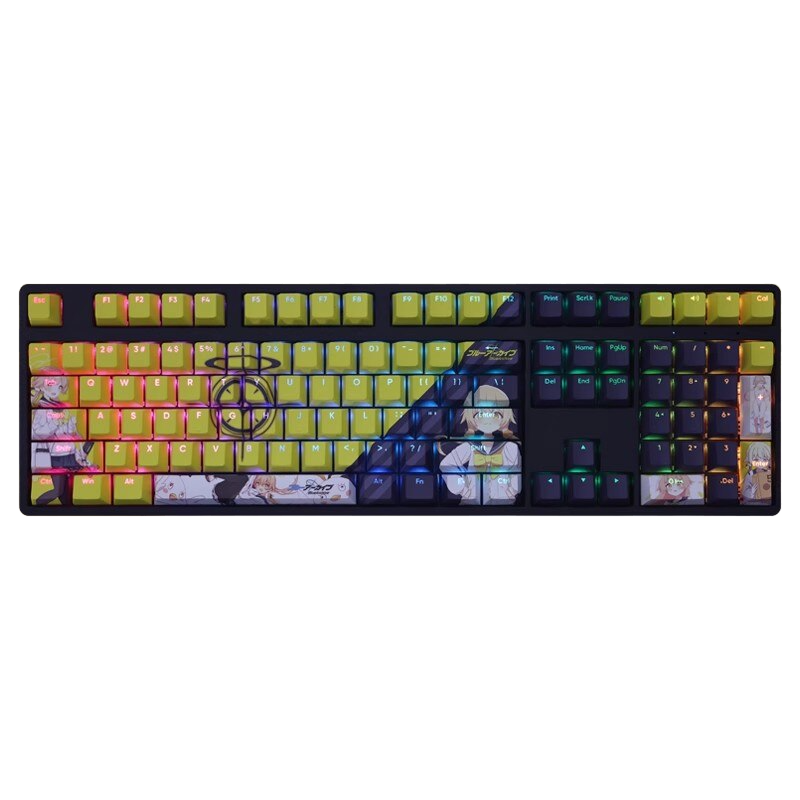 Blue Archive: Ajitani Hifumi Backlit Keycap Set