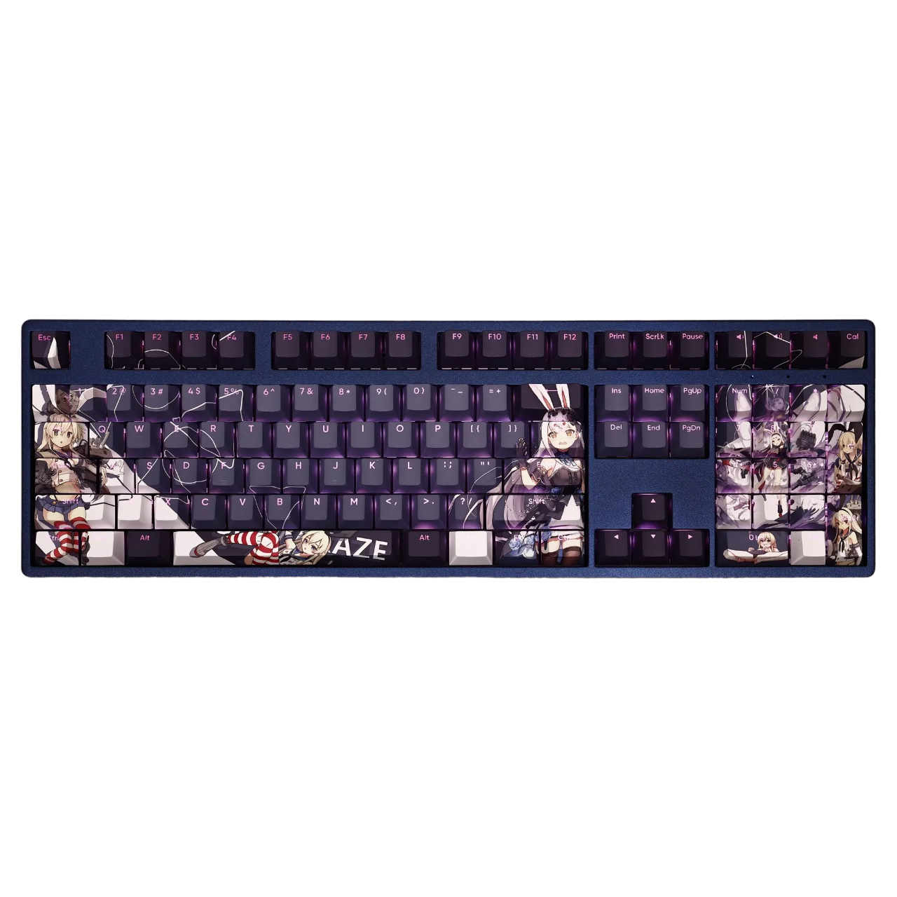 KanColle: Shimakaze Backlit Keycap Set