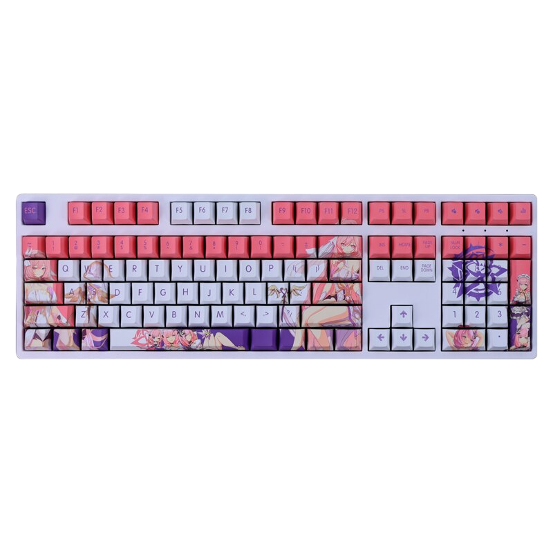 Elysia (Honkai) Keycap Set