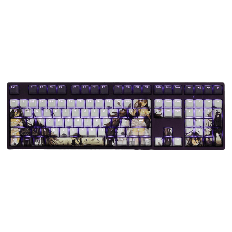 Overlord: Albedo Backlit Keycap Set