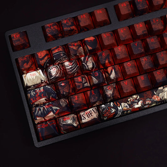 Zenless Zone Zero: Burnice Backlit Keycap Set