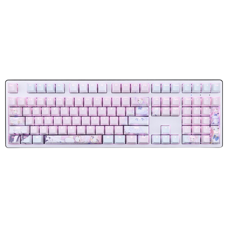 Blue Archive: Misono Mika Backlit Keycap Set