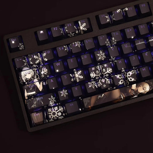 Wuthering Waves: Sanhua Backlit Keycap Set