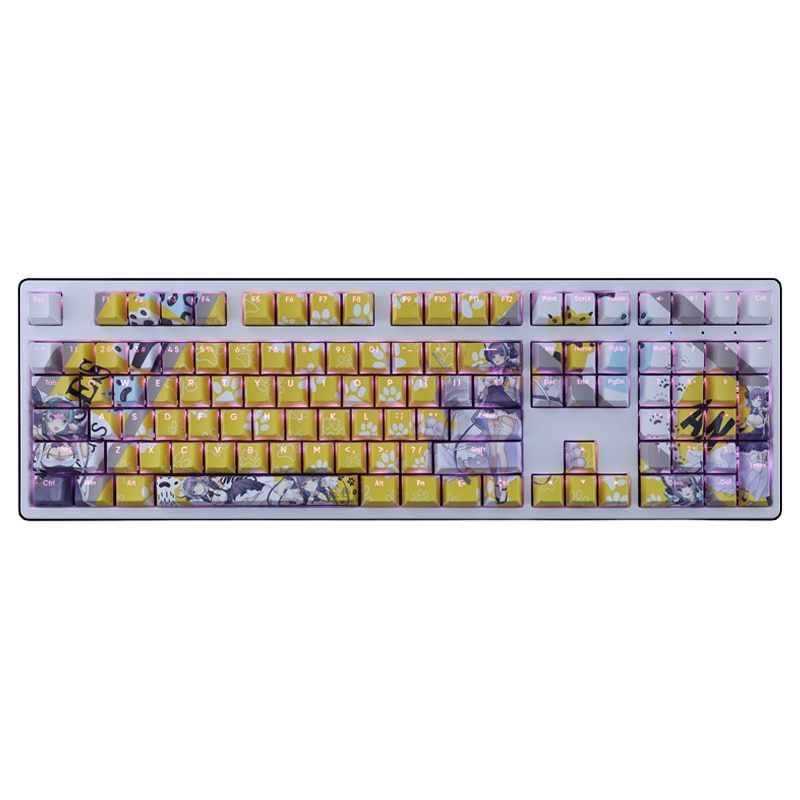 Azur Lane: Cheshire Backlit Keycap Set