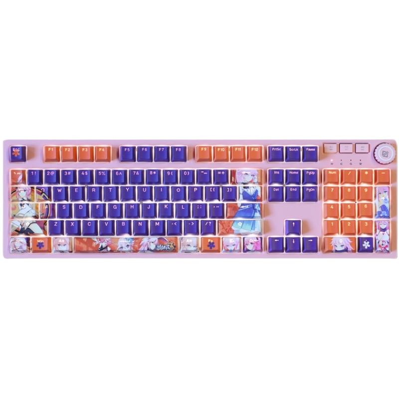 Honkai: Yae Sakura Backlit Keycap Set