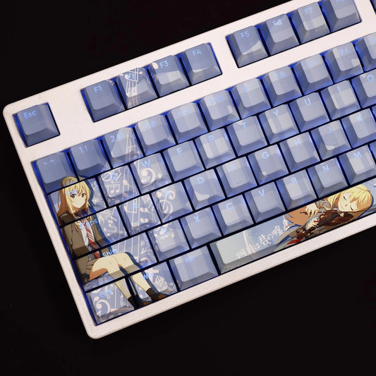 Your Lie in April: Kaori Miyazono Backlit Keycap Set
