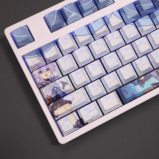 Honkai: Bailu Backlit Keycap Set