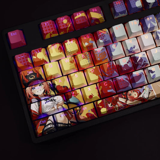 Honkai: Rappa Backlit Keycap Set