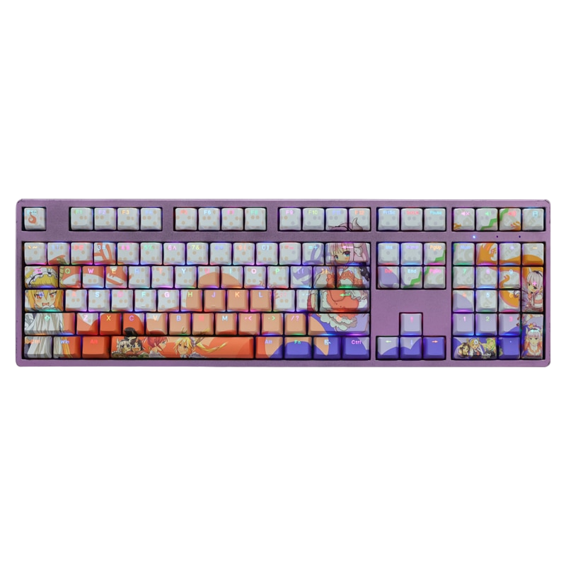 Miss Kobayashi's Dragon Maid: Backlit Keycap Set