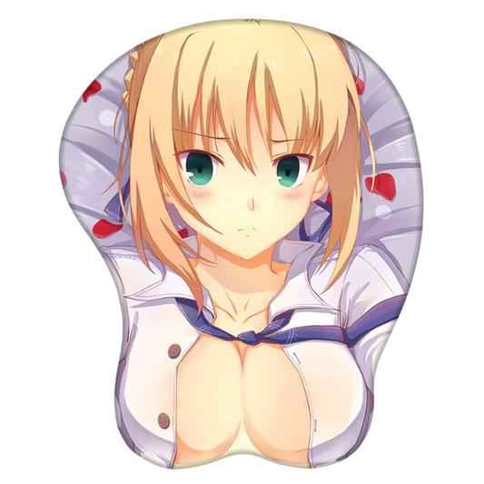 Fate: Saber Mousepad Ergonomic