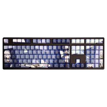 Project SEKAI: Yoisaki Kanade Blue Backlit Keycap Set
