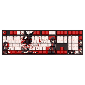 My Anime Keycaps Complete Set Akame ga Kill!: Akame Backlit Keycap Set