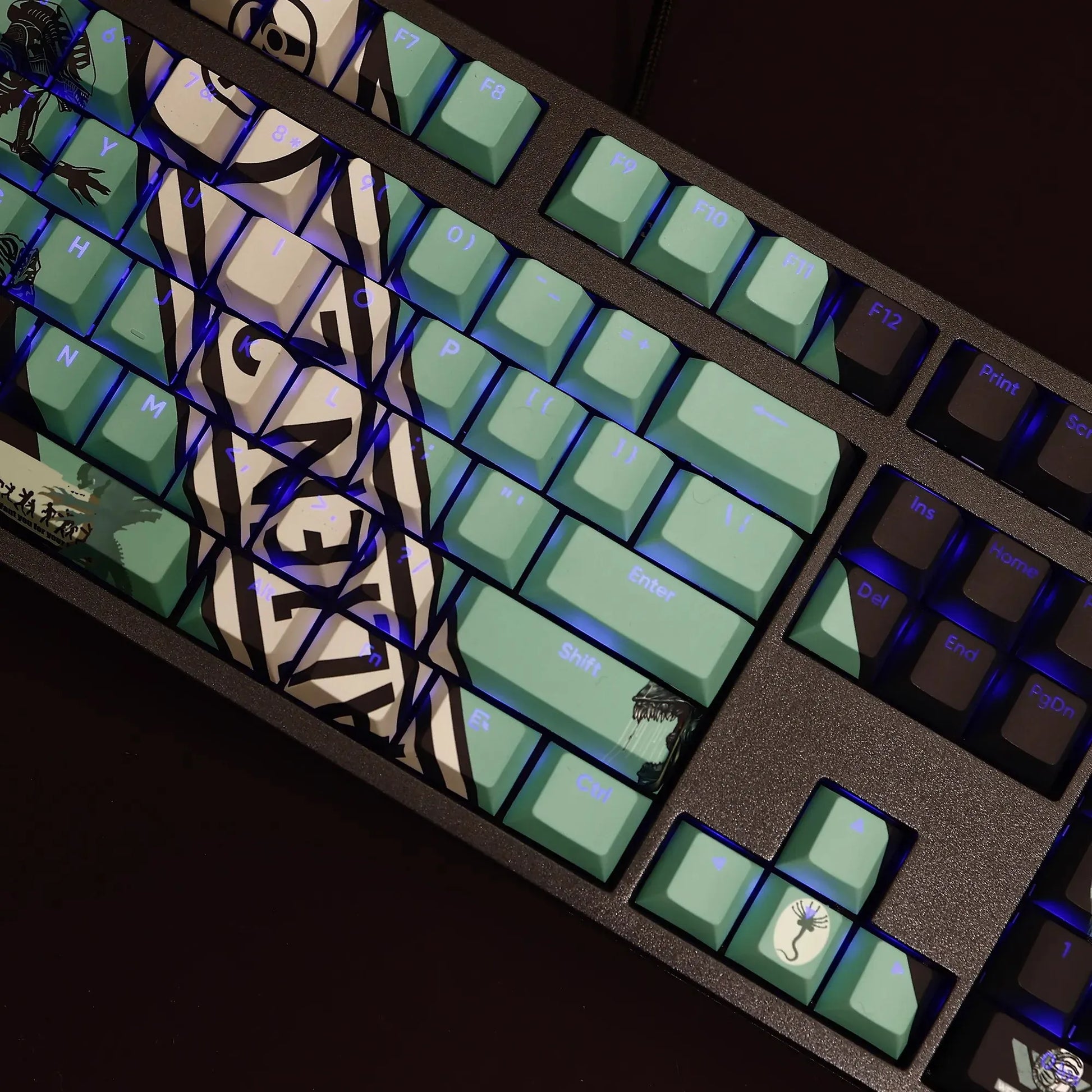 My Anime Keycaps Complete Set Alien: Jett Backlit Keycap Set