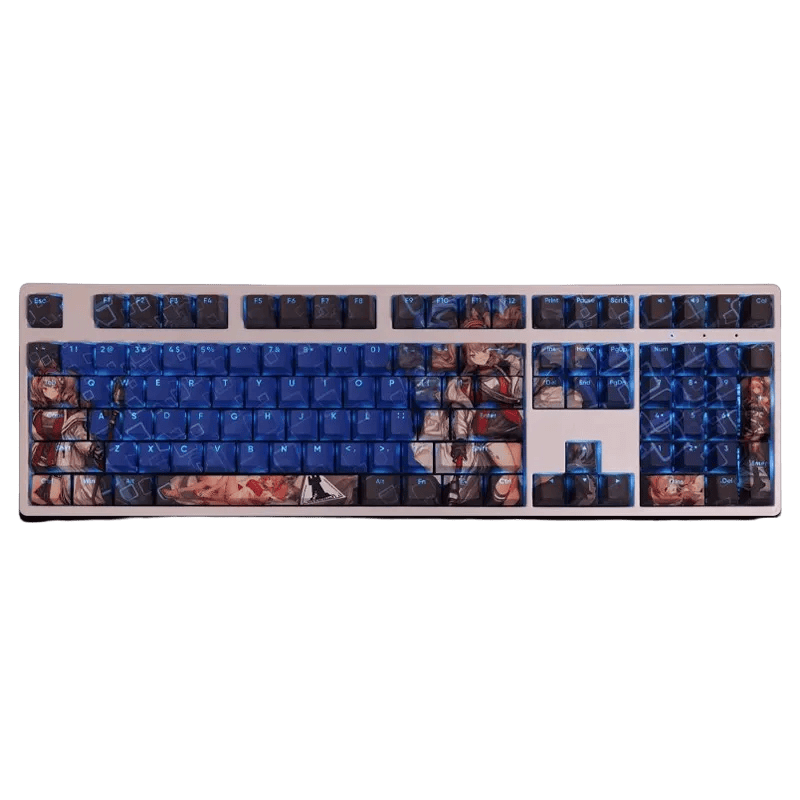 My Anime Keycaps Complete Set Arknights: Angelina Backlit Keycap Set
