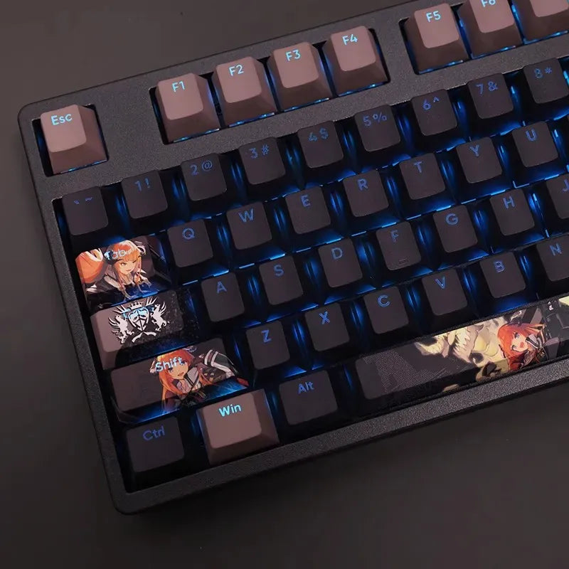My Anime Keycaps Complete Set Arknights: Bagpipe Backlit Keycap Set