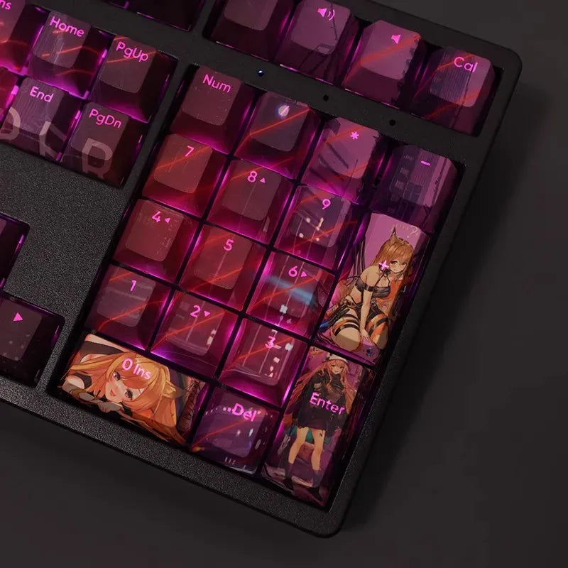 My Anime Keycaps Complete Set Arknights: Ceobe Backlit Keycap Set
