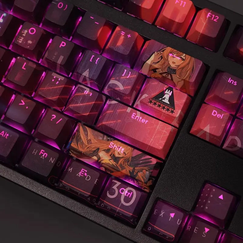 My Anime Keycaps Complete Set Arknights: Ceobe Backlit Keycap Set