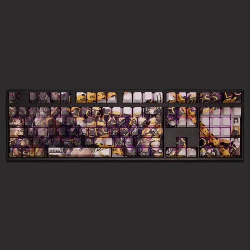 My Anime Keycaps Complete Set Arknights: Eunectes Backlit Keycap Set