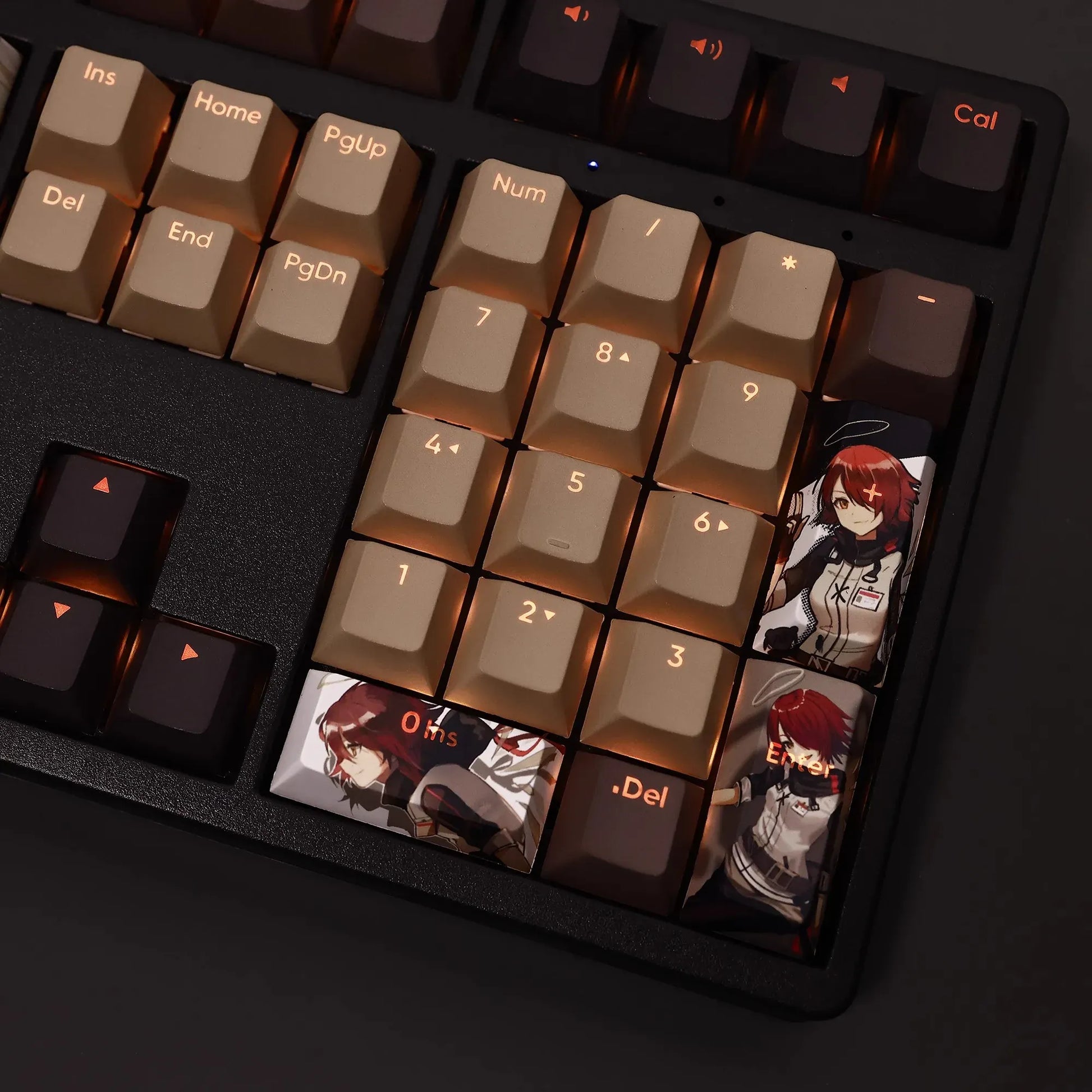 My Anime Keycaps Complete Set Arknights: Exusiai Backlit Keycap Set