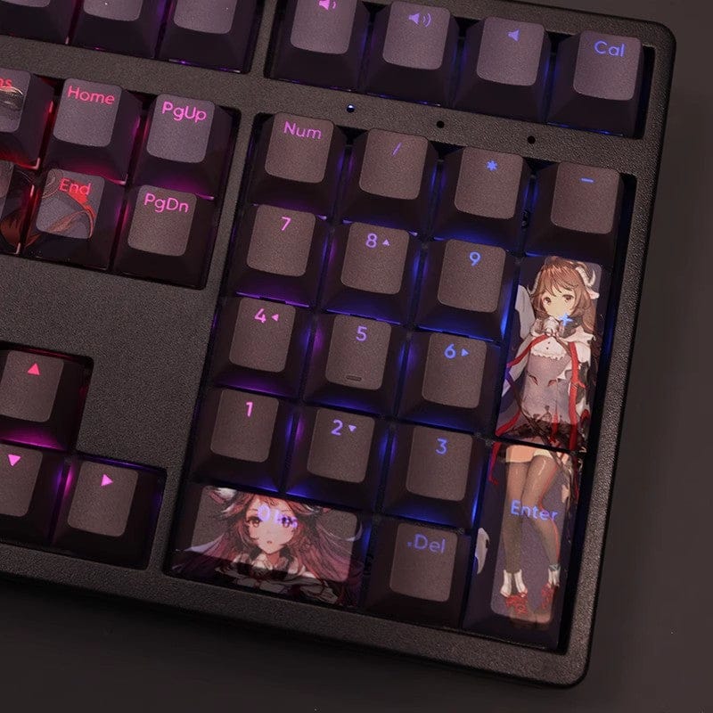 My Anime Keycaps Complete Set Arknights: Eyjafjalla Backlit Keycap Set