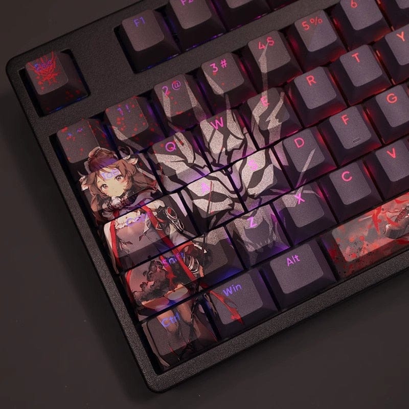 My Anime Keycaps Complete Set Arknights: Eyjafjalla Backlit Keycap Set