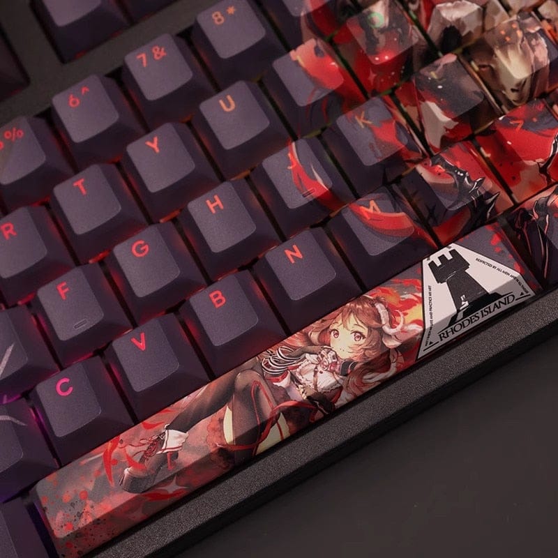 My Anime Keycaps Complete Set Arknights: Eyjafjalla Backlit Keycap Set