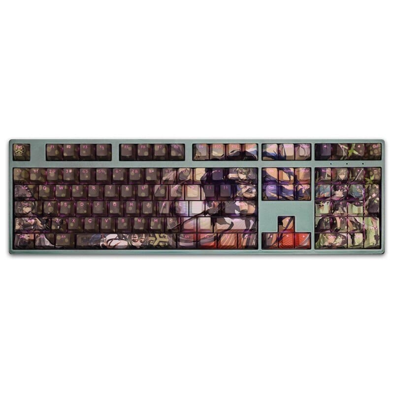 Invinciblekey Keycaps Gavial the Invincible (Arknights) Backlit Keycap Set
